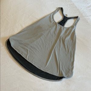 Lulu racer back top with SILVERESCENT / 6